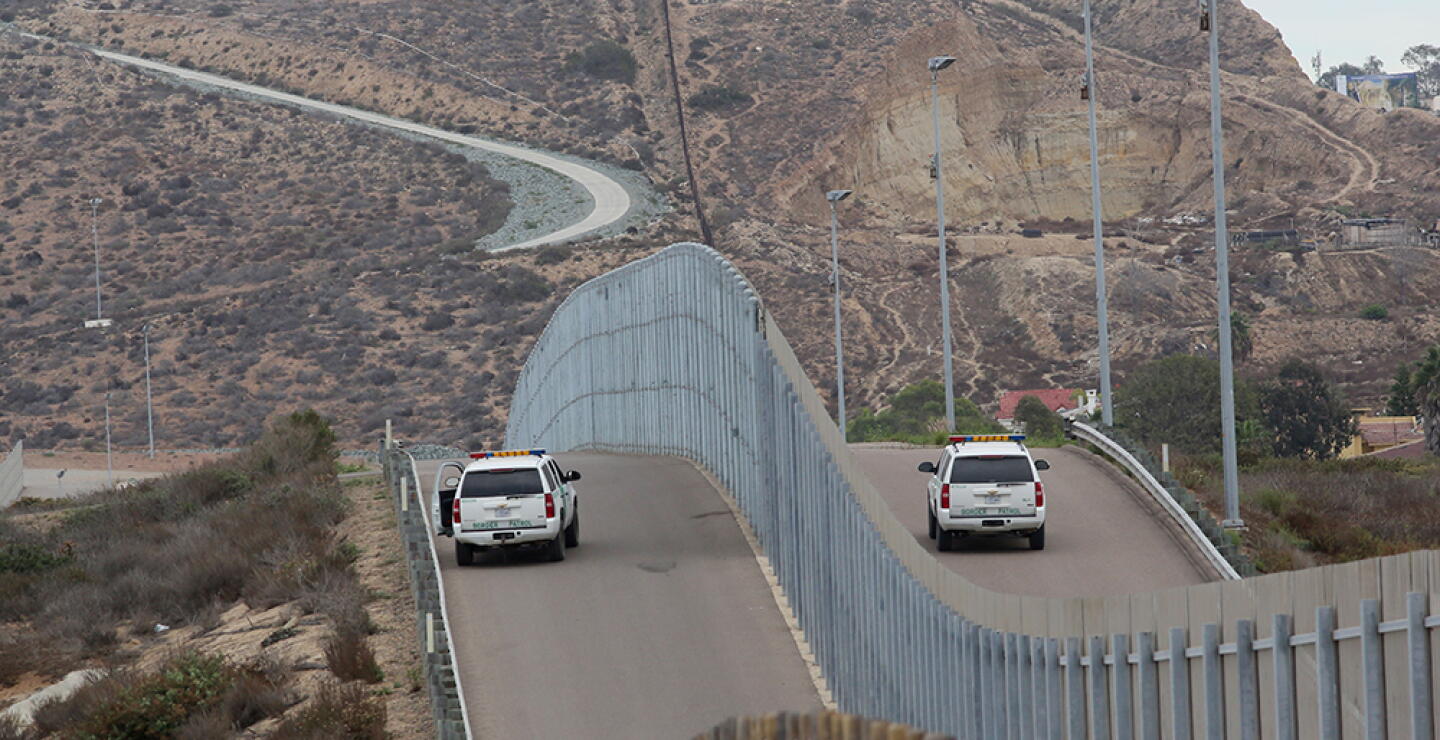 277179_Fontera México - Estados Unidos - Foto: AFP