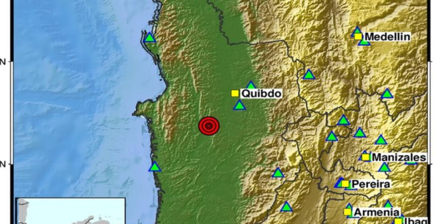 Vuelve a temblar en Colombia hoy, martes 14 de julio: hora, magnitud y epicentro