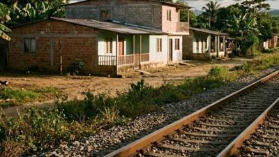 Vereda San Juan de la Carrilera, zona rural de Cimitarra, en Santander.