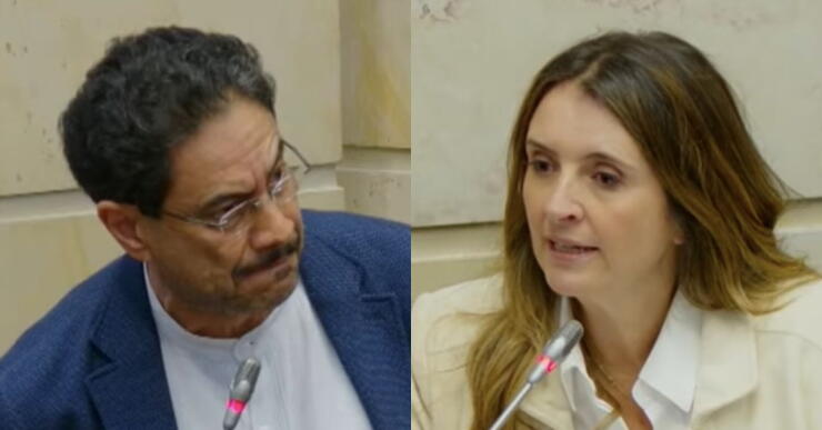 Iván Cepeda y Paloma Valencia tuvieron nueva discusión durante la plenaria del Senado: esto dijeron