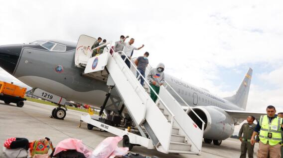Deportados colombianos Deportados colombianos