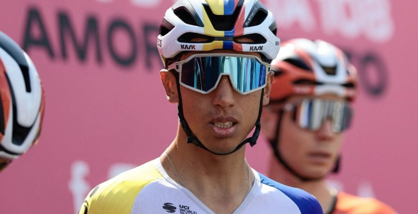 Egan Bernal, ciclista colombiano.
