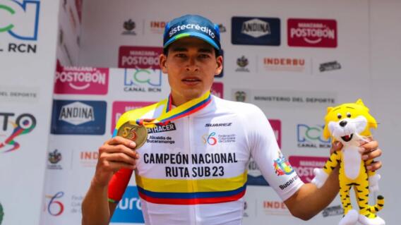 Kevin Castillo, campeón nacional de ruta Sub-23 Kevin Castillo, campeón nacional de ruta Sub-23