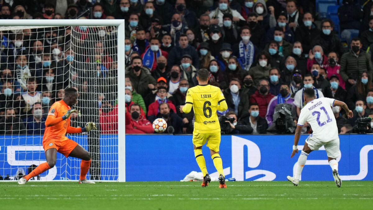 Vea el gol de Rodrygo hoy, Real Madrid vs Chelsea, por la Champions League - GolCaracol