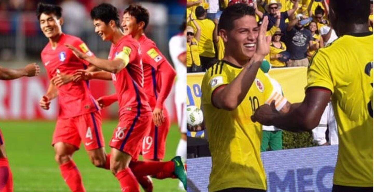 295260_BLU Radio. Selección Corea del Sur- Selección Colombia // Foto: Collage