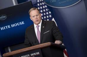 282457_Blu Radio Sean Spicer Foto: AFP