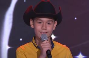 Andrés, participante en 'la Voz Kids'