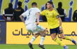 Cristiano Ronaldo en acción de juego con Al Nassr vs. Al-Ahli por la Liga de Arabia Saudita. 