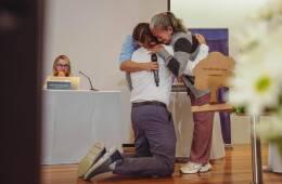 Rosalba Angélica Quintero de Giraldo y Yésica Natalia Giraldo Marín