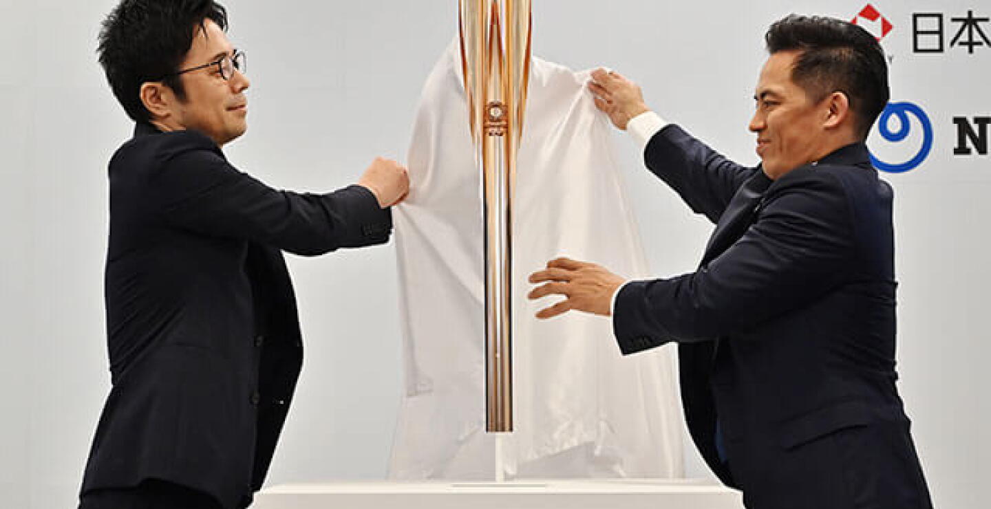 AFP. Antorcha de los Juegos Olímpicos de Tokio 2020
