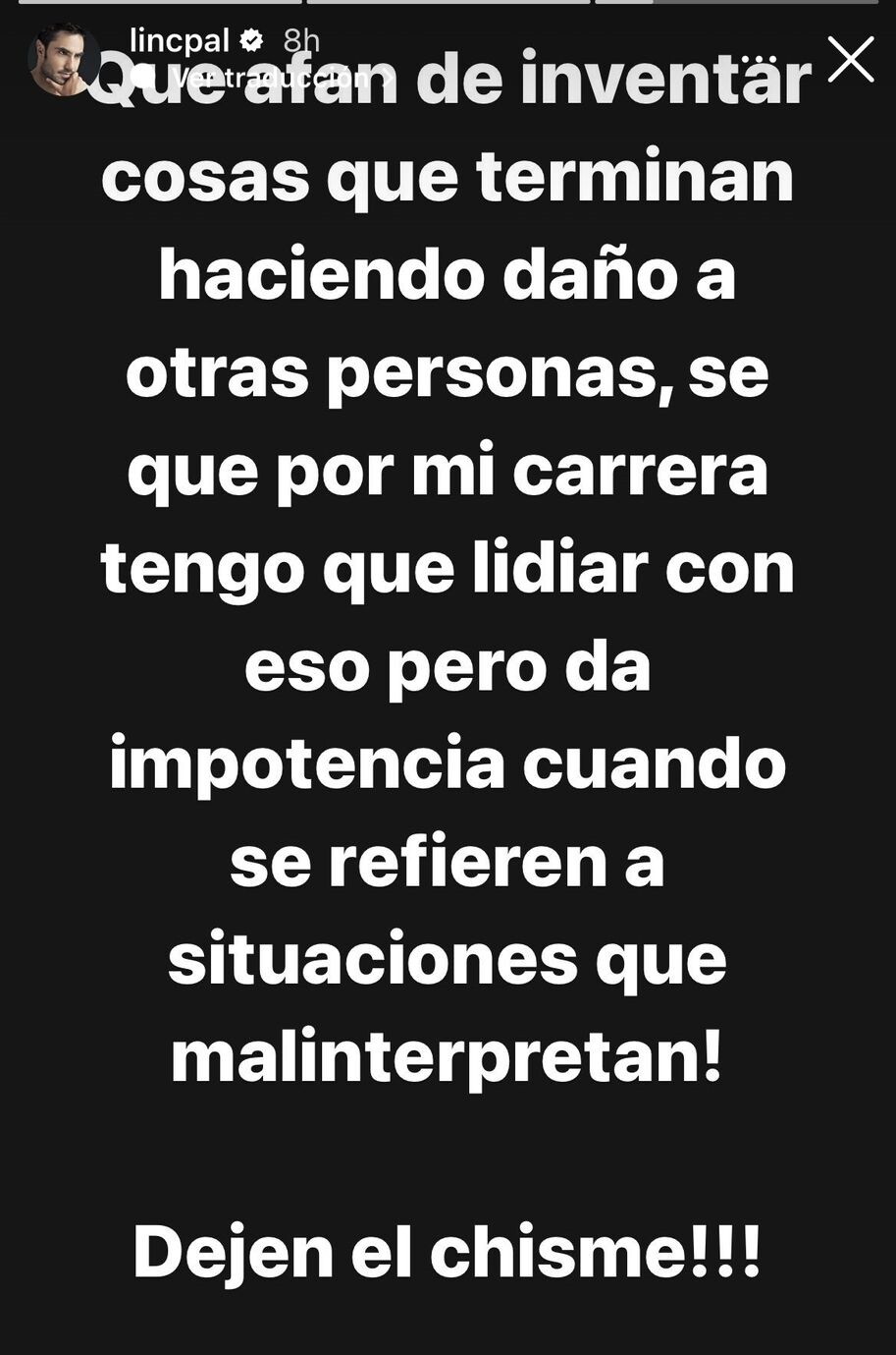 Lincoln Palomeque habla sobre video en concierto de Bad Bunny.