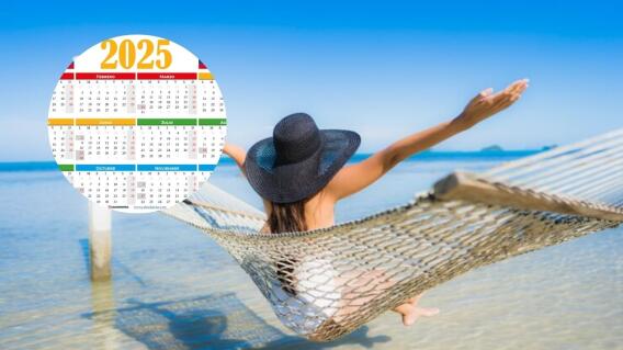 Fechas que no debe pedir para sus vacaciones en el 2025 Fechas que no debe pedir para sus vacaciones en el 2025